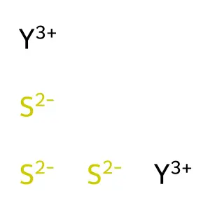硫化钇 structure