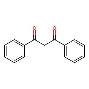 二苯甲酰甲烷 structure