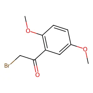 2-Bromo-2',5'-dimethoxyacetophenone structure