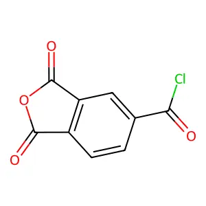 偏苯三酸酐酰氯 structure