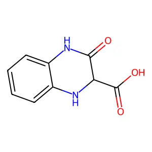 3-Oxo-1,2,3,4-tetrahydroquinoxaline-2-carboxylic acid structure