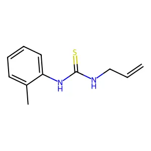 Urea, 1-allyl-2-thio-3-o-tolyl- structure