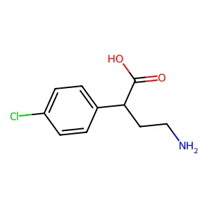 2-(4-氯苯基)-4-氨基丁酸 structure