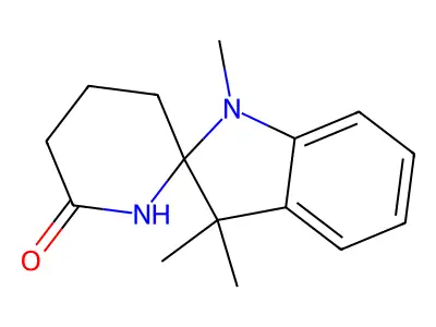 Spiro[2H-indole-2,2'-piperidin]-6'-one, 1,3-dihydro-1,3,3-trimethyl- structure