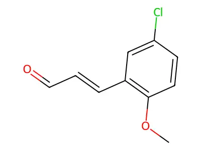 3-(5-Chloro-2-methoxy-phenyl)prop-2-enal structure