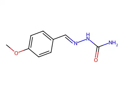 {[(4-Methoxyphenyl)methylidene]amino}urea structure