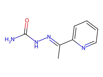 {[1-(Pyridin-2-yl)ethylidene]amino}urea structure