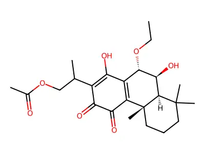 Lophanthoidin F structure