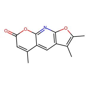 4,4',5'-Trimethylazapsoralen structure