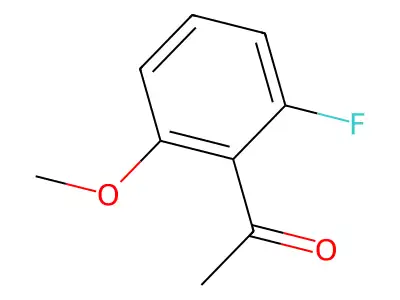 2'-Fluoro-6'-methoxyacetophenone structure