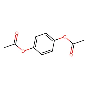 对苯二酚二乙酸酯 structure