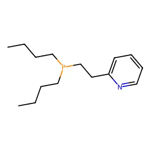 Pyridine, 2-(2-(dibutylphosphino)ethyl)- structure