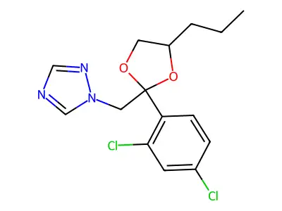 trans-propiconazole structure