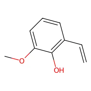 Phenol, 2-ethenyl-6-methoxy- structure