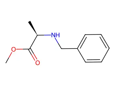 Methyl 2-(benzylamino)propanoate structure