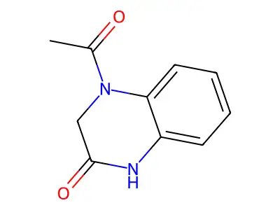 4-Acetyl-3,4-dihydroquinoxalin-2(1H)-one structure