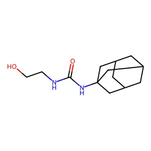 1-Adamantan-1-yl-3-(2-hydroxyethyl)urea structure