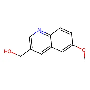 (6-Methoxyquinolin-3-yl)methanol structure