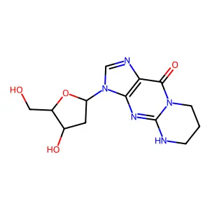 1,N(2)-Propanodeoxyguanosine structure