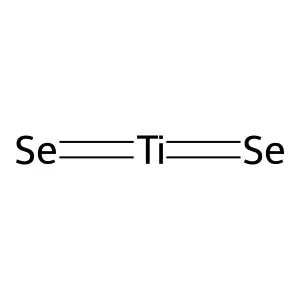 Titanium selenide (TiSe2) structure