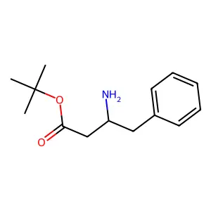 tert-butyl (3S)-3-amino-4-phenylbutanoate structure