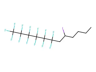 1,1,1,2,2,3,3,4,4,5,5,6,6-Tridecafluoro-8-iodododecane structure