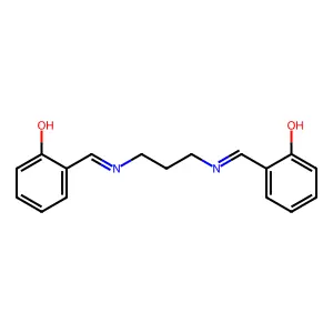 N,N'-双(亚水杨基)-1,3-丙二胺 structure