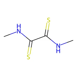 N,N'-Dimethyldithiooxamide structure