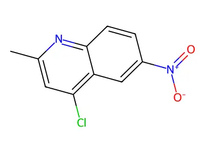4-Chloro-2-methyl-6-nitroquinoline structure