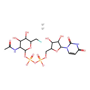 Copper(2+) oxide sulfate (2/1/1) structure