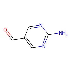 2-Aminopyrimidine-5-carbaldehyde structure
