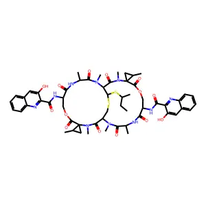 Streptomyces antibiotic structure