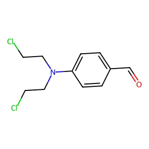 4-(Bis(2-chloroethyl)amino)benzaldehyde structure