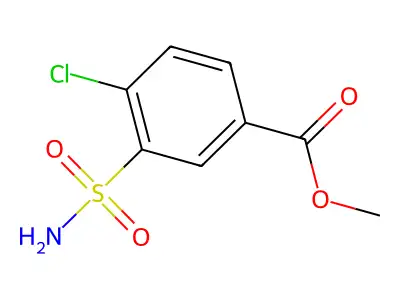 Methyl 4-chloro-3-sulfamoylbenzoate structure