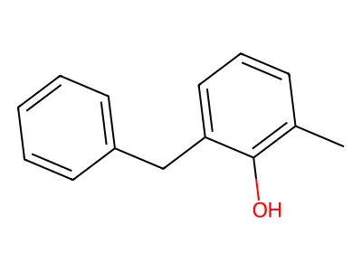 Benzylcresol structure