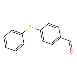 对苯硫基苯甲醛 structure