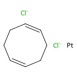 (1,5-环辛二烯)二氯化铂 structure