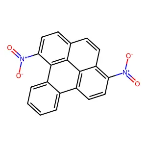 1,6-Dinitro-benzo(e)pyrene structure