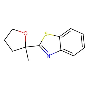 2-(2-Methyloxolan-2-yl)-1,3-benzothiazole structure