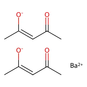 乙酰丙酮钡 structure