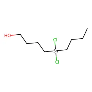 1-Butanol, 4-(butyldichlorostannyl)- structure