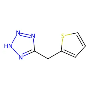 5-Thiophen-2-ylmethyl-2H-tetrazole structure