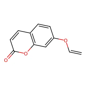 7-Ethenyloxycoumarin structure