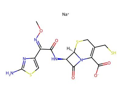 Desfuroylceftiofur structure