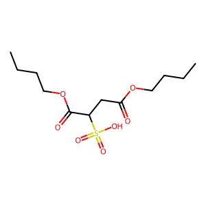 Dibutyl sulfosuccinate structure
