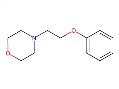 4-(2-Phenoxyethyl)morpholine structure