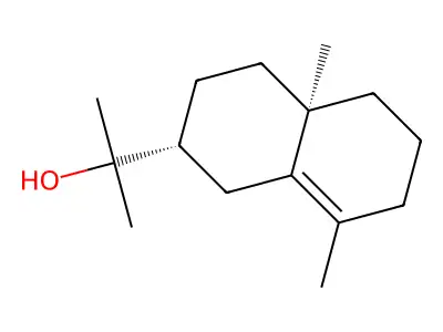 2-(4a,8-Dimethyl-1,2,3,4,4a,5,6,7-octahydronaphthalen-2-yl)propan-2-ol structure