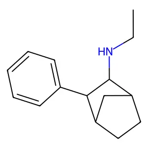 苯乙胺去甲樟烷 structure