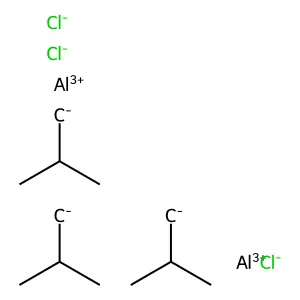 Trichlorotriisobutyldialuminium structure