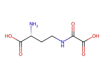 2-Amino-4-(carboxyformamido)butanoic acid structure